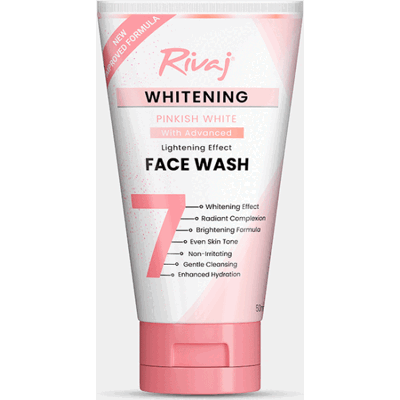 Unbranded Rivaj Pinkish Whitening Face Wash Gentle Face Wash, Skincare Cleanser, Enhance Unbranded Rivaj Pinkish Whitening Face Wash Gentle Face Wash, Skincare Cleanser, Enhance
