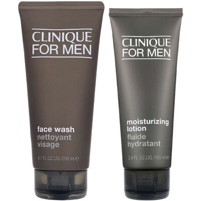 Clinique Duo: Mens Face Wash 200ml / 6.7 fl.oz. & Moisturizing Lotion for Norma Clinique Duo: Mens Face Wash 200ml / 6.7 fl.oz. & Moisturizing Lotion for Norma