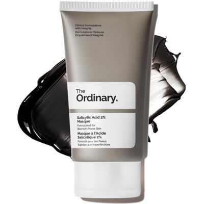 The Ordinary Salicylic Acid 2% Masque, Clarifying Charcoal & Clay Mask for Blemi The Ordinary Salicylic Acid 2% Masque, Clarifying Charcoal & Clay Mask for Blemi