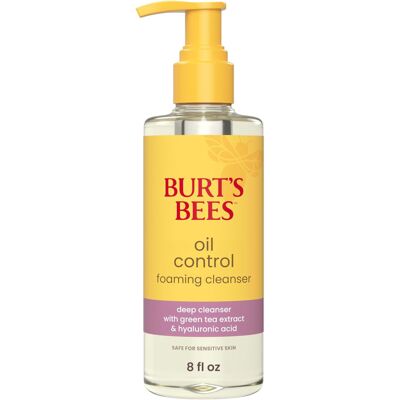Burts Bees Oil Control Foaming Cleanser; For Oily Skin; Safe for Sensitive Skin Burts Bees Oil Control Foaming Cleanser; For Oily Skin; Safe for Sensitive Skin
