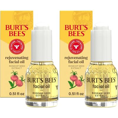 Burts Bees Gua Sha Face Oil With Rosehip Seed Extract,Reduces Appearance of Fin Burts Bees Gua Sha Face Oil With Rosehip Seed Extract,Reduces Appearance of Fin
