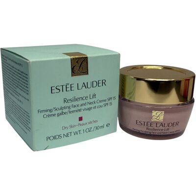 Estee Lauder Resilience Lift Face & Neck Cream SPF15 Dry Skin 30ml Estee Lauder Resilience Lift Face & Neck Cream SPF15 Dry Skin 30ml