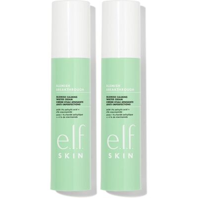 e.l.f. SKIN Blemish Breakthrough Calming Water Cream, Lightweight Blemish-Fighti e.l.f. SKIN Blemish Breakthrough Calming Water Cream, Lightweight Blemish-Fighti