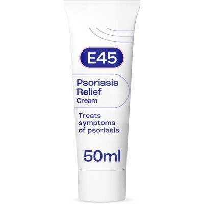 E45 Psoriasis Cream 50 ml – Treatment for Psoriasis Symptoms – to Reduce Scaling E45 Psoriasis Cream 50 ml – Treatment for Psoriasis Symptoms – to Reduce Scaling