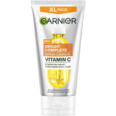 Garnier Bright Complete Serum Cleanser 150Gm Deep Cleansing Face Wash With Vit Garnier Bright Complete Serum Cleanser 150Gm Deep Cleansing Face Wash With Vit