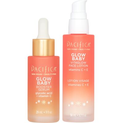 Pacifica Glow Baby Super Lit Booster Serum & VitaGlow Vitamin C Face Cream Brigh Pacifica Glow Baby Super Lit Booster Serum & VitaGlow Vitamin C Face Cream Brigh