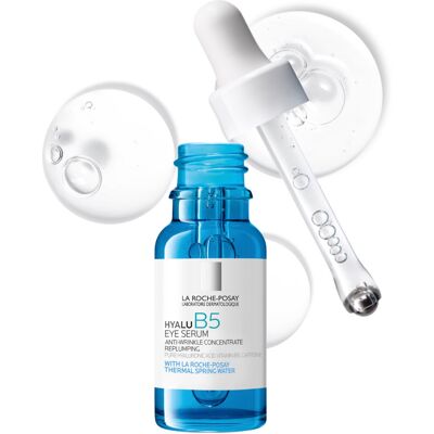 La Roche-Posay Hyalu B5 Eye Serum with Hyaluronic Acid & Caffeine for Dark Circl La Roche-Posay Hyalu B5 Eye Serum with Hyaluronic Acid & Caffeine for Dark Circl