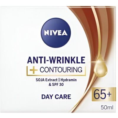 NIVEA Anti-Wrinkle & Contour-Enhancing Day Cream for 65+ Mature Skin, Intensely NIVEA Anti-Wrinkle & Contour-Enhancing Day Cream for 65+ Mature Skin, Intensely