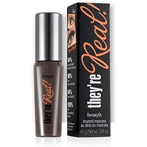 Benefit Cosmetics TheyRe Real Mascara Black Mini 0.14 Oz Benefit Cosmetics TheyRe Real Mascara Black Mini 0.14 Oz