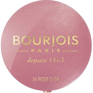 Bourjois Little Round Pot Blusher 34 Rose D'or, 2.5g (C-29192115034) Built-in mi Bourjois Little Round Pot Blusher 34 Rose D'or, 2.5g (C-29192115034) Built-in mi