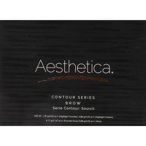Aesthetica Cosmetics Brow Contour Kit - 15-Piece Contouring Eyebrow Makeup Palet Aesthetica Cosmetics Brow Contour Kit - 15-Piece Contouring Eyebrow Makeup Palet