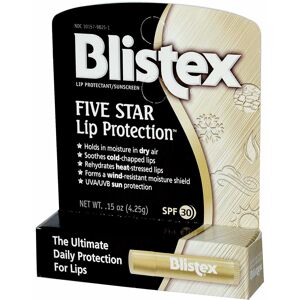 Blistex, Five Star Lip Protection, SPF 30, .15 oz (4.25 g) Blistex, Five Star Lip Protection, SPF 30, .15 oz (4.25 g)