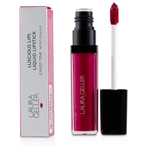 Laura Geller Beauty Luscious Lips Liquid Lipstick Cherry Sorbet – 6ml/0.2oz, Long-Wearing Gel Color Laura Geller Beauty Luscious Lips Liquid Lipstick Cherry Sorbet – 6ml/0.2oz, Long-Wearing Gel Color