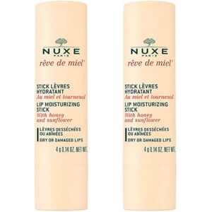Nuxe Rve de Miel Lip Moisturizing Stick 2x4gr Nuxe Rve de Miel Lip Moisturizing Stick 2x4gr