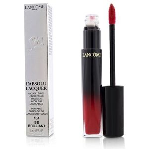 Lancome L'Absolu Lacquer Bright Red Lipstick 134 Be Brilliant Lancome L'Absolu Lacquer Bright Red Lipstick 134 Be Brilliant