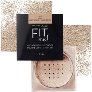 Maybelline Fit Me Loose Finishing Powder, Light Medium, 0.7 oz. Maybelline Fit Me Loose Finishing Powder, Light Medium, 0.7 oz.