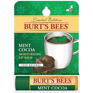 Burts Bees Mint cocao Moisturizing Lip Balm, .15 oz Limited Edition Burts Bees Mint cocao Moisturizing Lip Balm, .15 oz Limited Edition