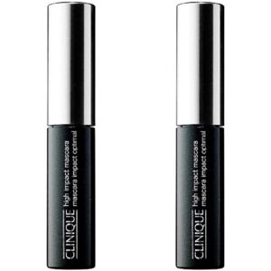 2 x Clinique High Impact Mascara Black 3.5ml = 7ml New (Unboxed) 2 x Clinique High Impact Mascara Black 3.5ml = 7ml New (Unboxed)