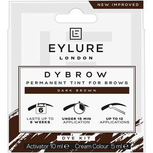 Eylure DYBROW Eyebrow Dye Kit Dark Brown Eyelash Brow Dye Kit Eylure DYBROW Eyebrow Dye Kit Dark Brown Eyelash Brow Dye Kit