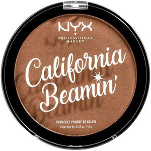 NYX Professional Makeup - California Beamin' Face and Body Bronzer - Sun - Satin Finish - Bronzer NYX Professional Makeup - California Beamin' Face and Body Bronzer - Sun - Satin Finish - Bronzer