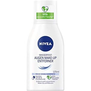 NIVEA Waterproof Eye Makeup Remover (125ml), Gentle Makeup Remover with Chamomil NIVEA Waterproof Eye Makeup Remover (125ml), Gentle Makeup Remover with Chamomil