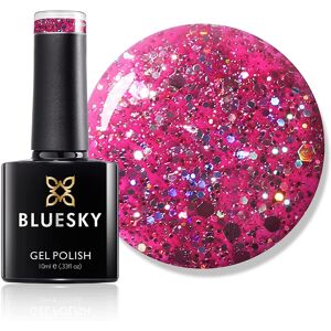 Bluesky Gel Nail Polish, Barbie Hot Pink Blz05, Bright, Glitter, Long Lasting, C Bluesky Gel Nail Polish, Barbie Hot Pink Blz05, Bright, Glitter, Long Lasting, C