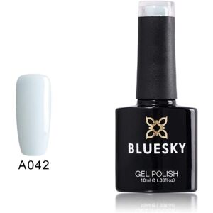 Bluesky Gel Nail Polish, Blue Tint Cream A042, Pale, Snow,White Long Lasting, Ch Bluesky Gel Nail Polish, Blue Tint Cream A042, Pale, Snow,White Long Lasting, Ch