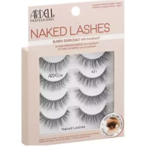Ardell False Eyelashes Naked Lash 421 4 Pack Multipack Black Subtle Volume Supe Ardell False Eyelashes Naked Lash 421 4 Pack Multipack Black Subtle Volume Supe