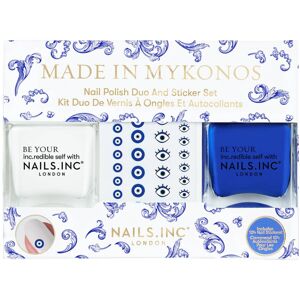 Nails.INC Nails Inc. - Made in Mykonos Nail Polish Duo Nails.INC Nails Inc. - Made in Mykonos Nail Polish Duo