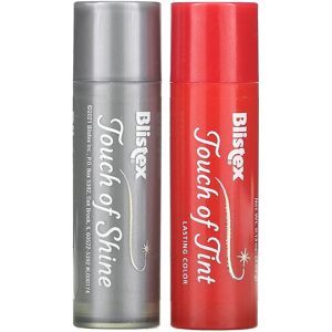 Blistex, Lip Expressions, Lip Moisturizer, Touch of Shine/Tint, 2 Sticks, 0.13 o Blistex, Lip Expressions, Lip Moisturizer, Touch of Shine/Tint, 2 Sticks, 0.13 o