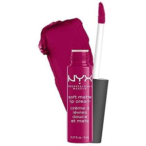 NYX PROFESSIONAL MAKEUP Soft Matte Lip Cream, Lightweight Liquid Lipstick - Madr NYX PROFESSIONAL MAKEUP Soft Matte Lip Cream, Lightweight Liquid Lipstick - Madr