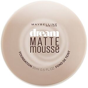 Maybelline Dream Matte Mousse Foundation Light Beige Matte Finish Medium-High Co Maybelline Dream Matte Mousse Foundation Light Beige Matte Finish Medium-High Co