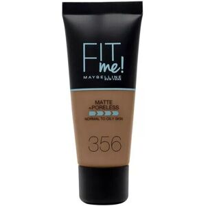 Maybelline Fit Me Matte + Poreless Foundation 356 Warm Coconut 30 mL Maybelline Fit Me Matte + Poreless Foundation 356 Warm Coconut 30 mL