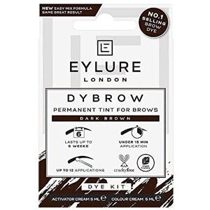 Eylure DYBROW Eyebrow Dye Kit, Dark Brown Eylure DYBROW Eyebrow Dye Kit, Dark Brown
