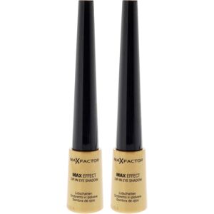 Max Factor Max Effect Dip-In Eyeshadow - # 01 Ibiza Sunrise - Pack of 2 for Wome Max Factor Max Effect Dip-In Eyeshadow - # 01 Ibiza Sunrise - Pack of 2 for Wome