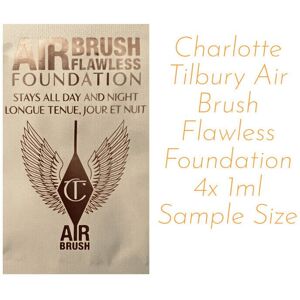 Charlotte Tilbury Airbrush Flawless Foundation Sample Size (4x 1ml) 8 Cool Charlotte Tilbury Airbrush Flawless Foundation Sample Size (4x 1ml) 8 Cool