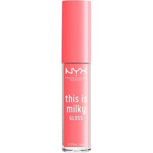 NYX Professional Makeup NYX This Is Milky Lip Gloss 4ml - Moo-dy Peach NYX Professional Makeup NYX This Is Milky Lip Gloss 4ml - Moo-dy Peach