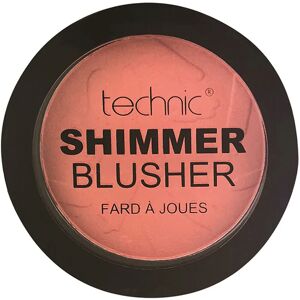 (Coral Bay) Technic Shimmer Blusher Powder Blush Vegan (Coral Bay) Technic Shimmer Blusher Powder Blush Vegan