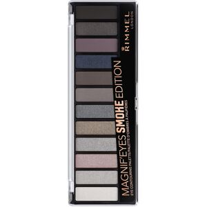 Rimmel London Magnif'eyes 12 Pan Eyeshadow Palette, Highly Pigmented Colours and Long-l Rimmel London Magnif'eyes 12 Pan Eyeshadow Palette, Highly Pigmented Colours and Long-l