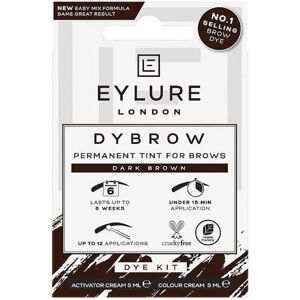 Eylure DYBROW Eyebrow Dye Kit, Dark Brown Eylure DYBROW Eyebrow Dye Kit, Dark Brown