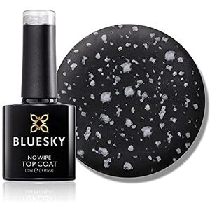 Bluesky Gel Nail Polish, Snowflake Top Coat - Matte, Snow White. Clear No-wipe top coat Bluesky Gel Nail Polish, Snowflake Top Coat - Matte, Snow White. Clear No-wipe top coat