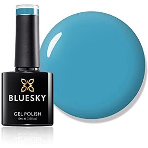 Bluesky Gel Nail Polish, Summer 2021 Collection, Backdoor Wave Ss2115, 10 ml Blue (Requi Bluesky Gel Nail Polish, Summer 2021 Collection, Backdoor Wave Ss2115, 10 ml Blue (Requi