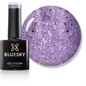 Bluesky Gel Nail Polish, Blue Danube Lilac Ritz S10N, Purple Glitter, Long Lasting, Chip Bluesky Gel Nail Polish, Blue Danube Lilac Ritz S10N, Purple Glitter, Long Lasting, Chip