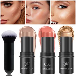 DENESTUP - Contour Sticks Set - Cream - 3-Piece - Contour Kit DENESTUP - Contour Sticks Set - Cream - 3-Piece - Contour Kit