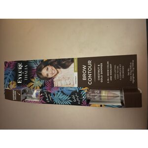 Eylure brow contour 2 in 1 brow colour - chestnut & gold shimmer Eylure brow contour 2 in 1 brow colour - chestnut & gold shimmer