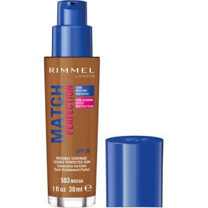 Rimmel Match Perfection Foundation, SPF 20, 503 Mocha 30ml Rimmel Match Perfection Foundation, SPF 20, 503 Mocha 30ml