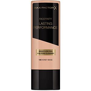Max Factor Lasting Performance Long-Lasting Liquid Foundation - 108 Honey Beige, Max Factor Lasting Performance Long-Lasting Liquid Foundation - 108 Honey Beige,