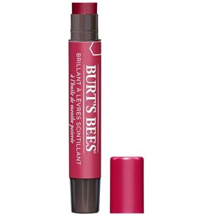 Burts Bees Lip Shimmer Rhubarb, Moisturising Lip Shimmer with Peppermint Oil, 100% Natural Burts Bees Lip Shimmer Rhubarb, Moisturising Lip Shimmer with Peppermint Oil, 100% Natural
