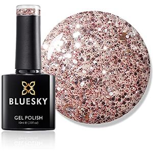 Bluesky - LT135 - Rose Gold Glitter - Gel Nail Polish Bluesky - LT135 - Rose Gold Glitter - Gel Nail Polish