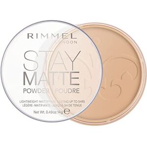 RIMMEL LONDON - Stay Matte Pressed Powder - Lightweight 14g RIMMEL LONDON - Stay Matte Pressed Powder - Lightweight 14g